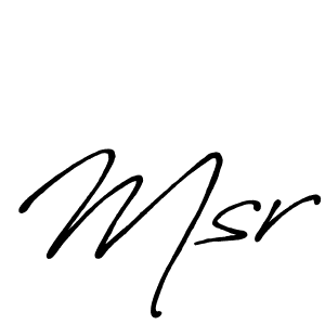 Similarly Antro_Vectra_Bolder is the best handwritten signature design. Signature creator online .You can use it as an online autograph creator for name Msr. Msr signature style 7 images and pictures png