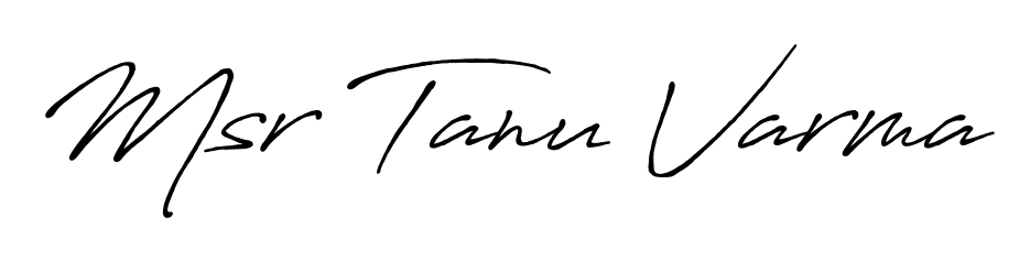 Make a short Msr Tanu Varma signature style. Manage your documents anywhere anytime using Antro_Vectra_Bolder. Create and add eSignatures, submit forms, share and send files easily. Msr Tanu Varma signature style 7 images and pictures png