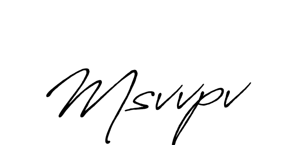 Make a beautiful signature design for name Msvvpv. With this signature (Antro_Vectra_Bolder) style, you can create a handwritten signature for free. Msvvpv signature style 7 images and pictures png