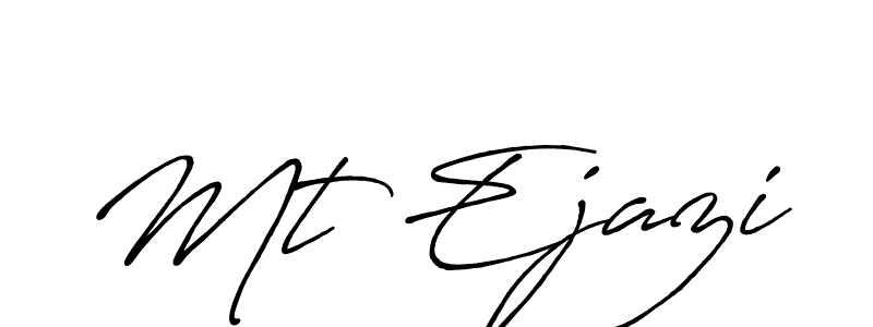 You should practise on your own different ways (Antro_Vectra_Bolder) to write your name (Mt Ejazi) in signature. don't let someone else do it for you. Mt Ejazi signature style 7 images and pictures png