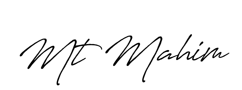This is the best signature style for the Mt Mahim name. Also you like these signature font (Antro_Vectra_Bolder). Mix name signature. Mt Mahim signature style 7 images and pictures png