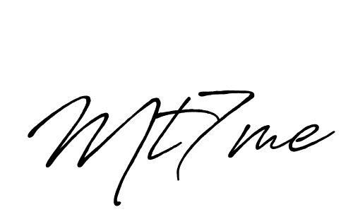 See photos of Mt7me official signature by Spectra . Check more albums & portfolios. Read reviews & check more about Antro_Vectra_Bolder font. Mt7me signature style 7 images and pictures png