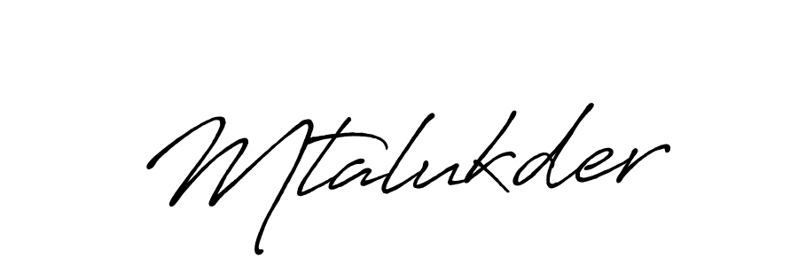 Make a beautiful signature design for name Mtalukder. Use this online signature maker to create a handwritten signature for free. Mtalukder signature style 7 images and pictures png