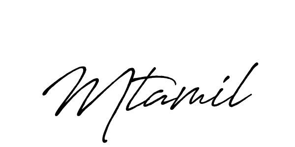 Antro_Vectra_Bolder is a professional signature style that is perfect for those who want to add a touch of class to their signature. It is also a great choice for those who want to make their signature more unique. Get Mtamil name to fancy signature for free. Mtamil signature style 7 images and pictures png