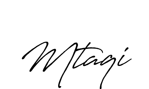 You can use this online signature creator to create a handwritten signature for the name Mtaqi. This is the best online autograph maker. Mtaqi signature style 7 images and pictures png