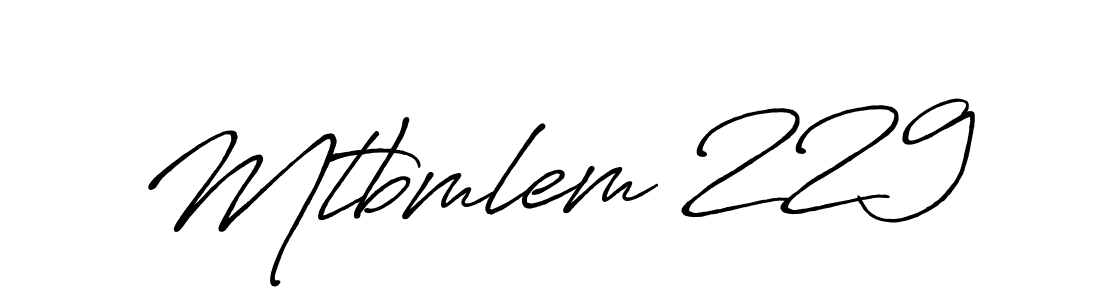 Best and Professional Signature Style for Mtbmlem 229. Antro_Vectra_Bolder Best Signature Style Collection. Mtbmlem 229 signature style 7 images and pictures png