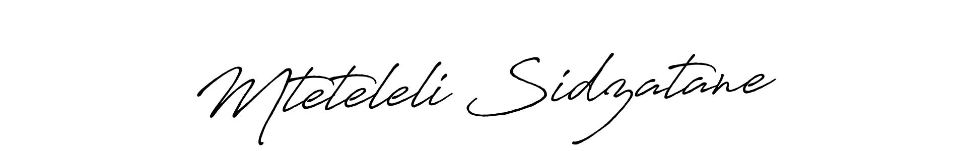 if you are searching for the best signature style for your name Mteteleli Sidzatane. so please give up your signature search. here we have designed multiple signature styles  using Antro_Vectra_Bolder. Mteteleli Sidzatane signature style 7 images and pictures png
