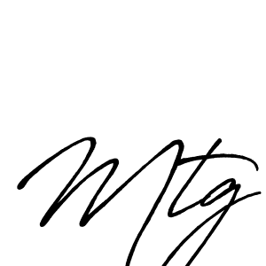 Create a beautiful signature design for name Mtg. With this signature (Antro_Vectra_Bolder) fonts, you can make a handwritten signature for free. Mtg signature style 7 images and pictures png