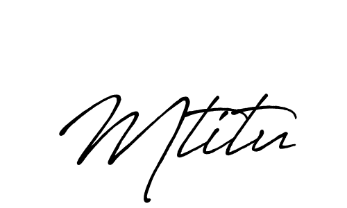 The best way (Antro_Vectra_Bolder) to make a short signature is to pick only two or three words in your name. The name Mtitu include a total of six letters. For converting this name. Mtitu signature style 7 images and pictures png