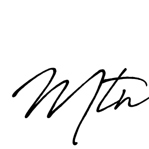 How to make Mtn name signature. Use Antro_Vectra_Bolder style for creating short signs online. This is the latest handwritten sign. Mtn signature style 7 images and pictures png