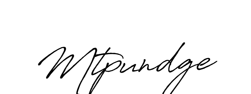 How to make Mtpundge name signature. Use Antro_Vectra_Bolder style for creating short signs online. This is the latest handwritten sign. Mtpundge signature style 7 images and pictures png