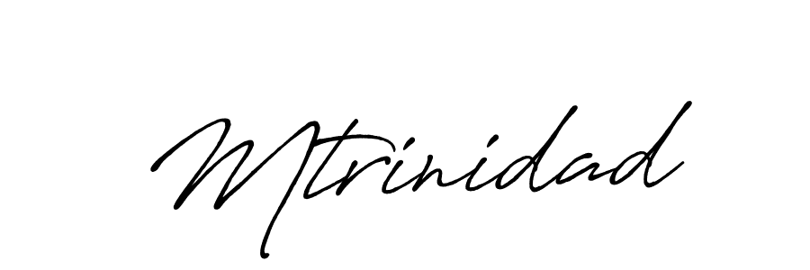 How to make Mtrinidad name signature. Use Antro_Vectra_Bolder style for creating short signs online. This is the latest handwritten sign. Mtrinidad signature style 7 images and pictures png