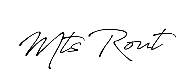 Also You can easily find your signature by using the search form. We will create Mts Rout name handwritten signature images for you free of cost using Antro_Vectra_Bolder sign style. Mts Rout signature style 7 images and pictures png