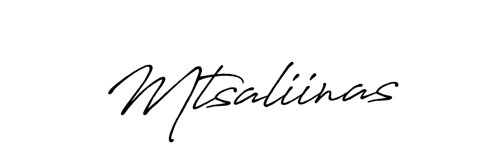 How to Draw Mtsaliinas signature style? Antro_Vectra_Bolder is a latest design signature styles for name Mtsaliinas. Mtsaliinas signature style 7 images and pictures png