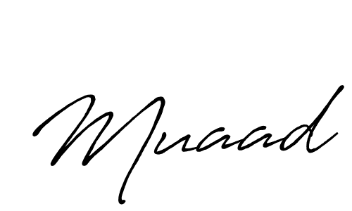 You should practise on your own different ways (Antro_Vectra_Bolder) to write your name (Muaad) in signature. don't let someone else do it for you. Muaad signature style 7 images and pictures png