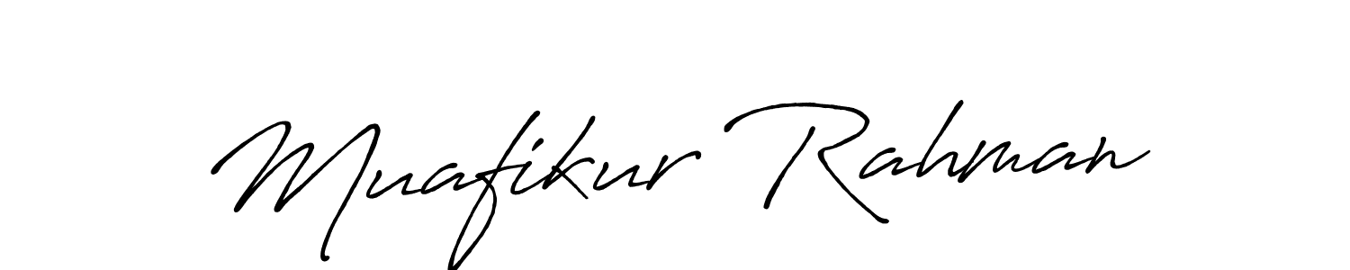 Muafikur Rahman stylish signature style. Best Handwritten Sign (Antro_Vectra_Bolder) for my name. Handwritten Signature Collection Ideas for my name Muafikur Rahman. Muafikur Rahman signature style 7 images and pictures png