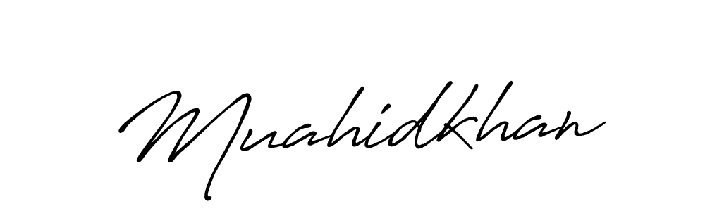 Make a short Muahidkhan signature style. Manage your documents anywhere anytime using Antro_Vectra_Bolder. Create and add eSignatures, submit forms, share and send files easily. Muahidkhan signature style 7 images and pictures png