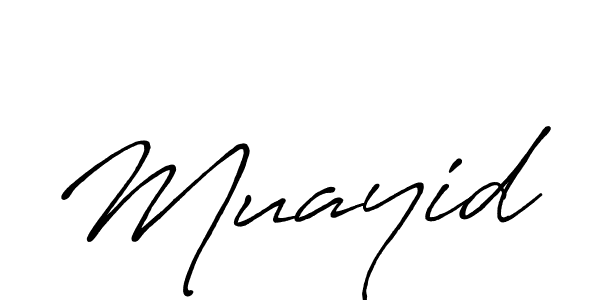Also we have Muayid name is the best signature style. Create professional handwritten signature collection using Antro_Vectra_Bolder autograph style. Muayid signature style 7 images and pictures png