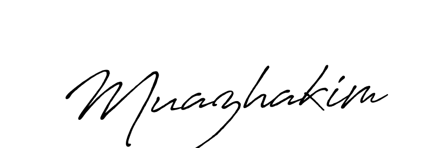 Make a beautiful signature design for name Muazhakim. Use this online signature maker to create a handwritten signature for free. Muazhakim signature style 7 images and pictures png