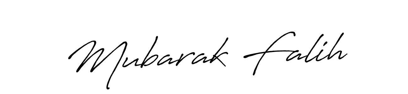 Make a beautiful signature design for name Mubarak Falih. Use this online signature maker to create a handwritten signature for free. Mubarak Falih signature style 7 images and pictures png
