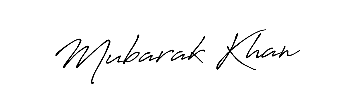 It looks lik you need a new signature style for name Mubarak Khan. Design unique handwritten (Antro_Vectra_Bolder) signature with our free signature maker in just a few clicks. Mubarak Khan signature style 7 images and pictures png