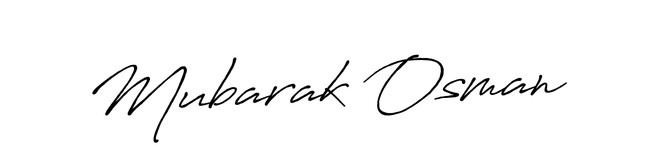 The best way (Antro_Vectra_Bolder) to make a short signature is to pick only two or three words in your name. The name Mubarak Osman include a total of six letters. For converting this name. Mubarak Osman signature style 7 images and pictures png