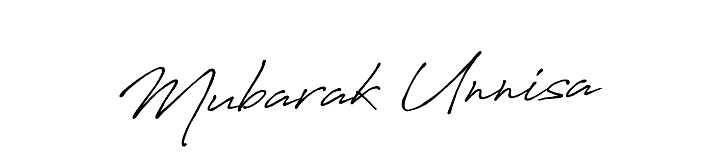 Also You can easily find your signature by using the search form. We will create Mubarak Unnisa name handwritten signature images for you free of cost using Antro_Vectra_Bolder sign style. Mubarak Unnisa signature style 7 images and pictures png