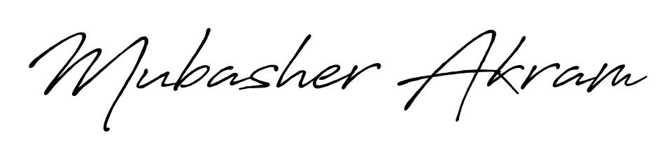 Achieve flawless digital penmanship with Mubasher Akram name in Antro_Vectra_Bolder font. The perfect tool for creating online signatures. Mubasher Akram signature style 7 images and pictures png