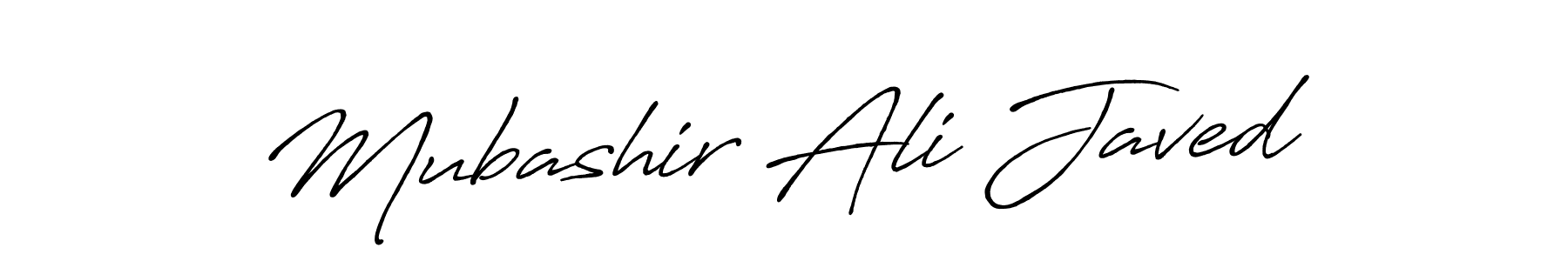 You should practise on your own different ways (Antro_Vectra_Bolder) to write your name (Mubashir Ali Javed) in signature. don't let someone else do it for you. Mubashir Ali Javed signature style 7 images and pictures png