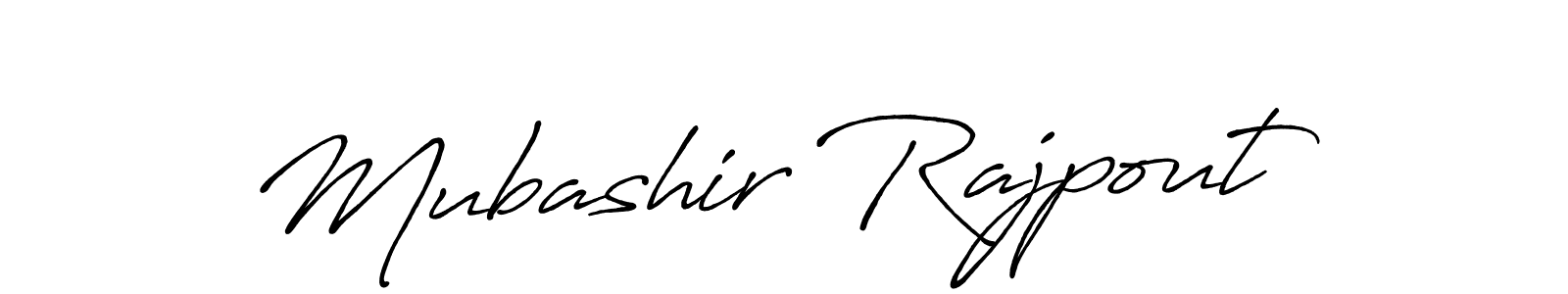 The best way (Antro_Vectra_Bolder) to make a short signature is to pick only two or three words in your name. The name Mubashir Rajpout include a total of six letters. For converting this name. Mubashir Rajpout signature style 7 images and pictures png