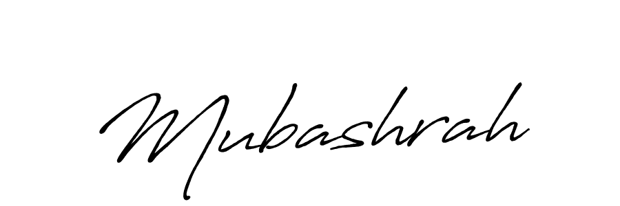 Mubashrah stylish signature style. Best Handwritten Sign (Antro_Vectra_Bolder) for my name. Handwritten Signature Collection Ideas for my name Mubashrah. Mubashrah signature style 7 images and pictures png