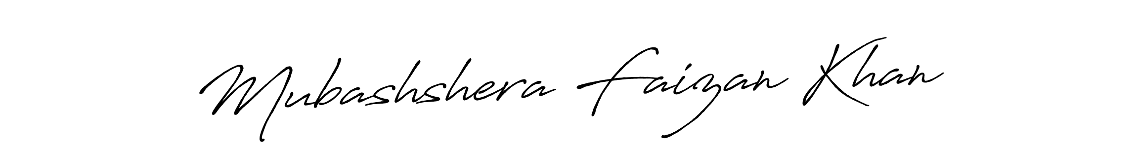 It looks lik you need a new signature style for name Mubashshera Faizan Khan. Design unique handwritten (Antro_Vectra_Bolder) signature with our free signature maker in just a few clicks. Mubashshera Faizan Khan signature style 7 images and pictures png