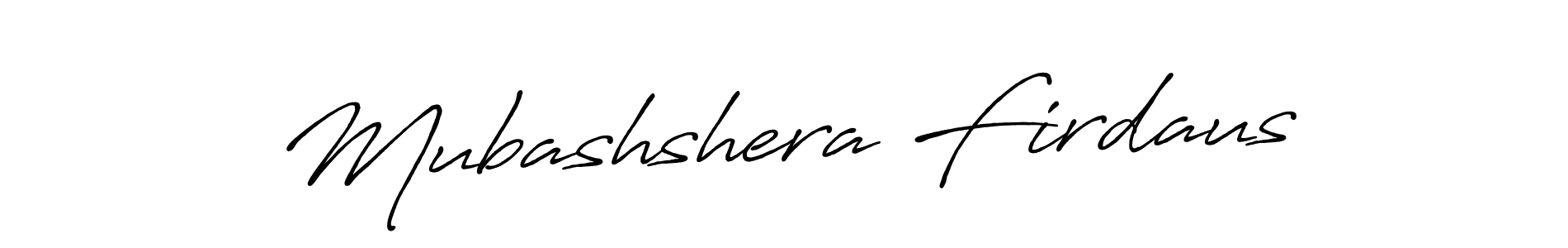 Make a short Mubashshera Firdaus signature style. Manage your documents anywhere anytime using Antro_Vectra_Bolder. Create and add eSignatures, submit forms, share and send files easily. Mubashshera Firdaus signature style 7 images and pictures png
