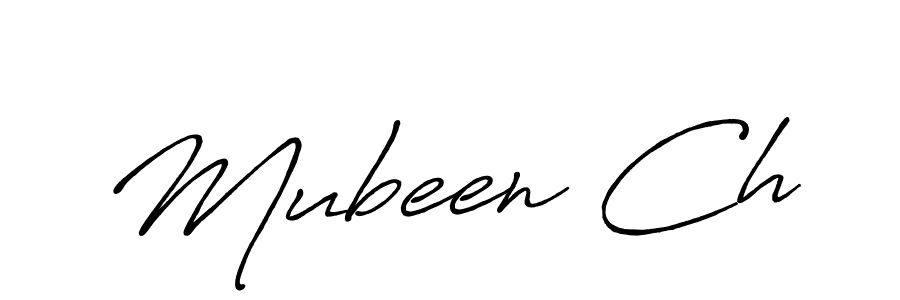 Once you've used our free online signature maker to create your best signature Antro_Vectra_Bolder style, it's time to enjoy all of the benefits that Mubeen Ch name signing documents. Mubeen Ch signature style 7 images and pictures png