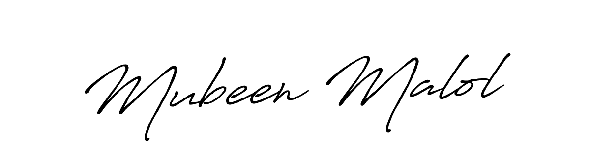 Similarly Antro_Vectra_Bolder is the best handwritten signature design. Signature creator online .You can use it as an online autograph creator for name Mubeen Malol. Mubeen Malol signature style 7 images and pictures png