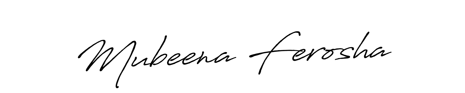 This is the best signature style for the Mubeena Ferosha name. Also you like these signature font (Antro_Vectra_Bolder). Mix name signature. Mubeena Ferosha signature style 7 images and pictures png