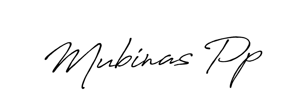 Similarly Antro_Vectra_Bolder is the best handwritten signature design. Signature creator online .You can use it as an online autograph creator for name Mubinas Pp. Mubinas Pp signature style 7 images and pictures png