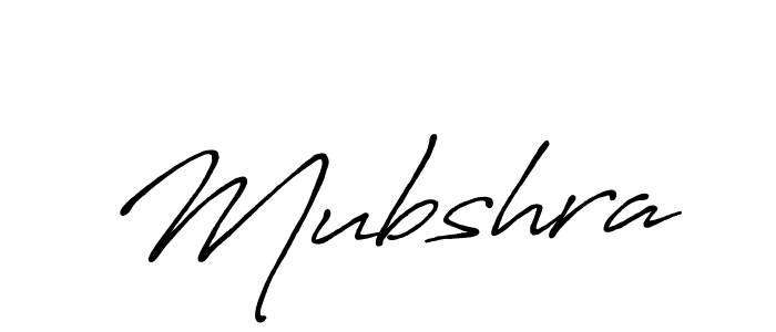 How to make Mubshra name signature. Use Antro_Vectra_Bolder style for creating short signs online. This is the latest handwritten sign. Mubshra signature style 7 images and pictures png