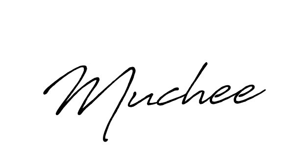 if you are searching for the best signature style for your name Muchee. so please give up your signature search. here we have designed multiple signature styles  using Antro_Vectra_Bolder. Muchee signature style 7 images and pictures png