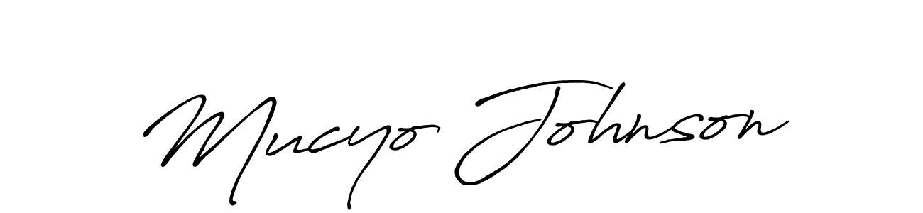 You should practise on your own different ways (Antro_Vectra_Bolder) to write your name (Mucyo Johnson) in signature. don't let someone else do it for you. Mucyo Johnson signature style 7 images and pictures png