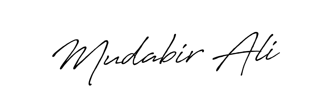 You should practise on your own different ways (Antro_Vectra_Bolder) to write your name (Mudabir Ali) in signature. don't let someone else do it for you. Mudabir Ali signature style 7 images and pictures png