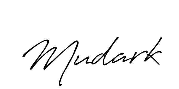 Mudark stylish signature style. Best Handwritten Sign (Antro_Vectra_Bolder) for my name. Handwritten Signature Collection Ideas for my name Mudark. Mudark signature style 7 images and pictures png