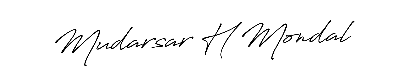 Here are the top 10 professional signature styles for the name Mudarsar H Mondal. These are the best autograph styles you can use for your name. Mudarsar H Mondal signature style 7 images and pictures png