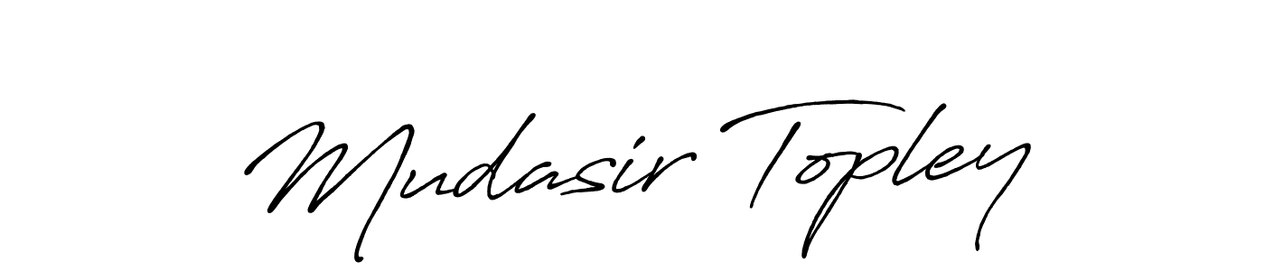 if you are searching for the best signature style for your name Mudasir Topley. so please give up your signature search. here we have designed multiple signature styles  using Antro_Vectra_Bolder. Mudasir Topley signature style 7 images and pictures png