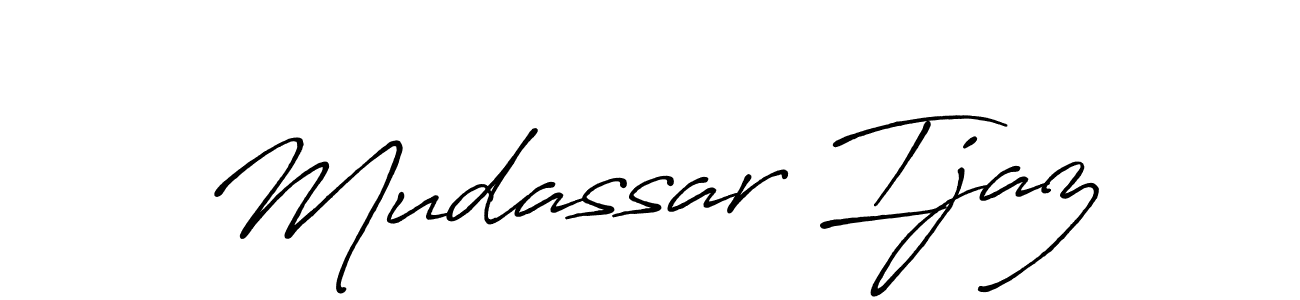 Make a beautiful signature design for name Mudassar Ijaz. Use this online signature maker to create a handwritten signature for free. Mudassar Ijaz signature style 7 images and pictures png