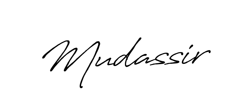 The best way (Antro_Vectra_Bolder) to make a short signature is to pick only two or three words in your name. The name Mudassir include a total of six letters. For converting this name. Mudassir signature style 7 images and pictures png