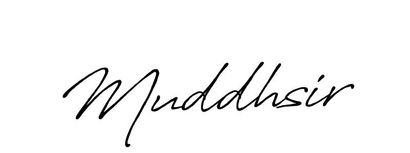 Make a beautiful signature design for name Muddhsir. Use this online signature maker to create a handwritten signature for free. Muddhsir signature style 7 images and pictures png