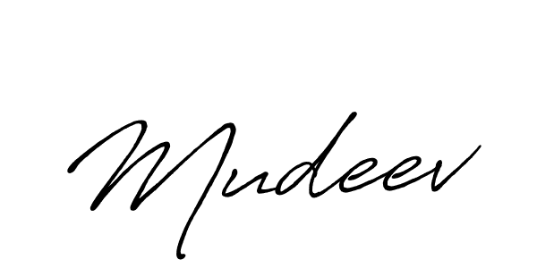 You should practise on your own different ways (Antro_Vectra_Bolder) to write your name (Mudeev) in signature. don't let someone else do it for you. Mudeev signature style 7 images and pictures png