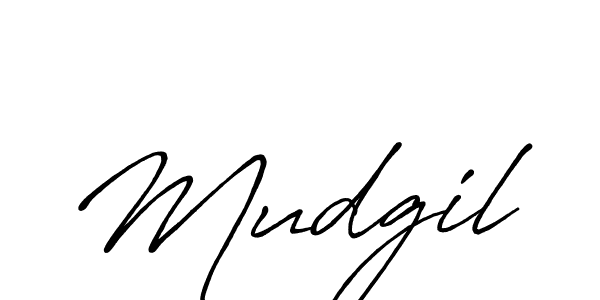 Once you've used our free online signature maker to create your best signature Antro_Vectra_Bolder style, it's time to enjoy all of the benefits that Mudgil name signing documents. Mudgil signature style 7 images and pictures png