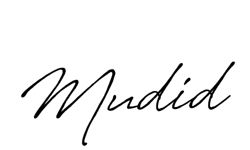 Similarly Antro_Vectra_Bolder is the best handwritten signature design. Signature creator online .You can use it as an online autograph creator for name Mudid. Mudid signature style 7 images and pictures png